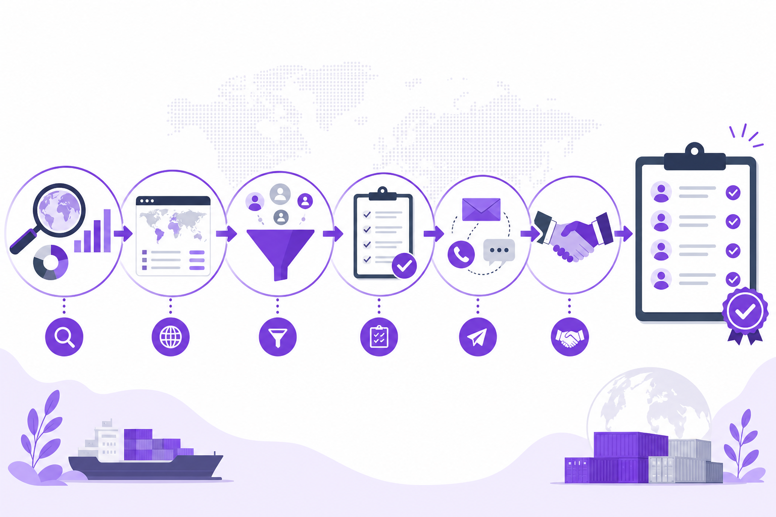 Export Prospecting Guide: Find International Buyers — export lead generation guide
