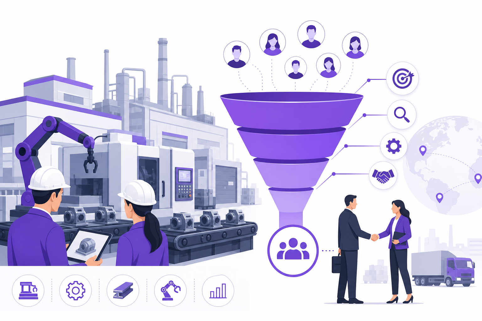 Manufacturers Build B2B Sales Pipeline — manufacturing and industrial B2B guide