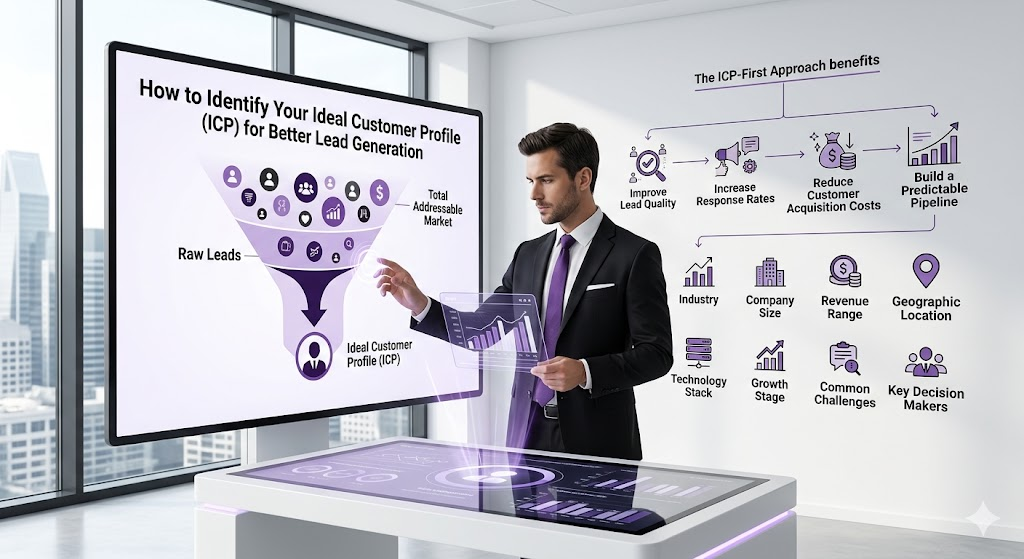How to identify your Ideal Customer Profile for B2B lead generation