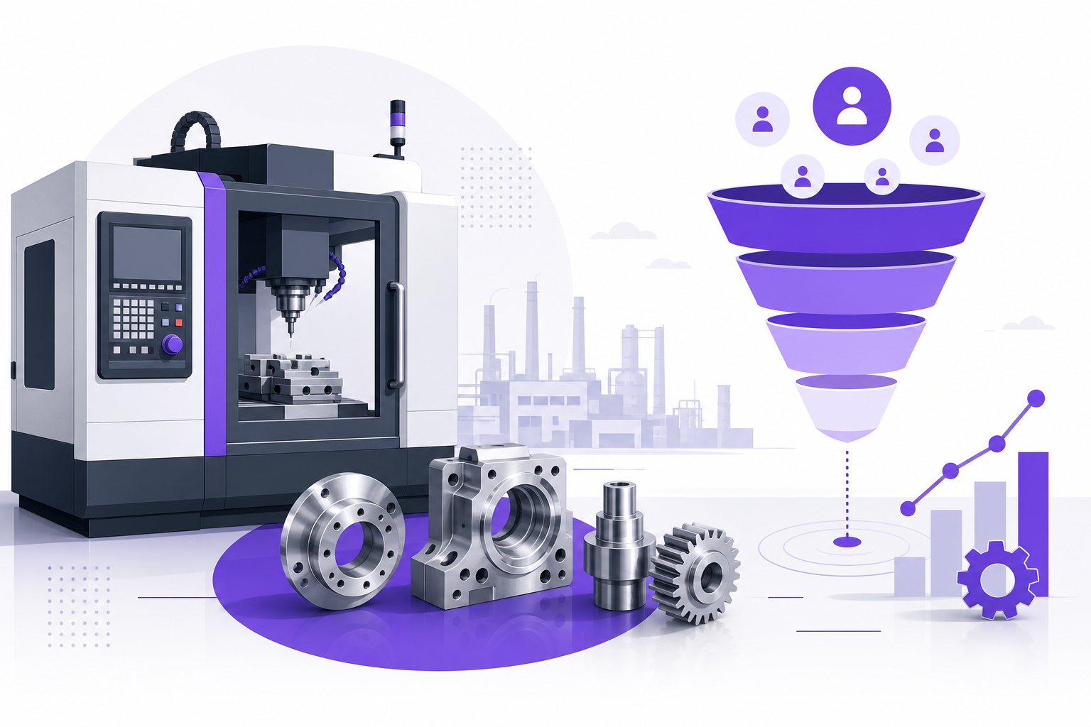 Lead generation strategies for CNC machine companies in 2026